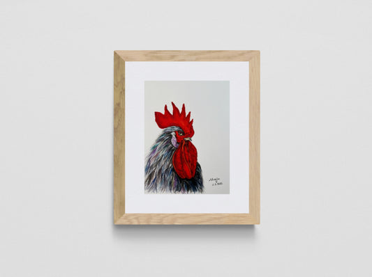 Angry Rooster