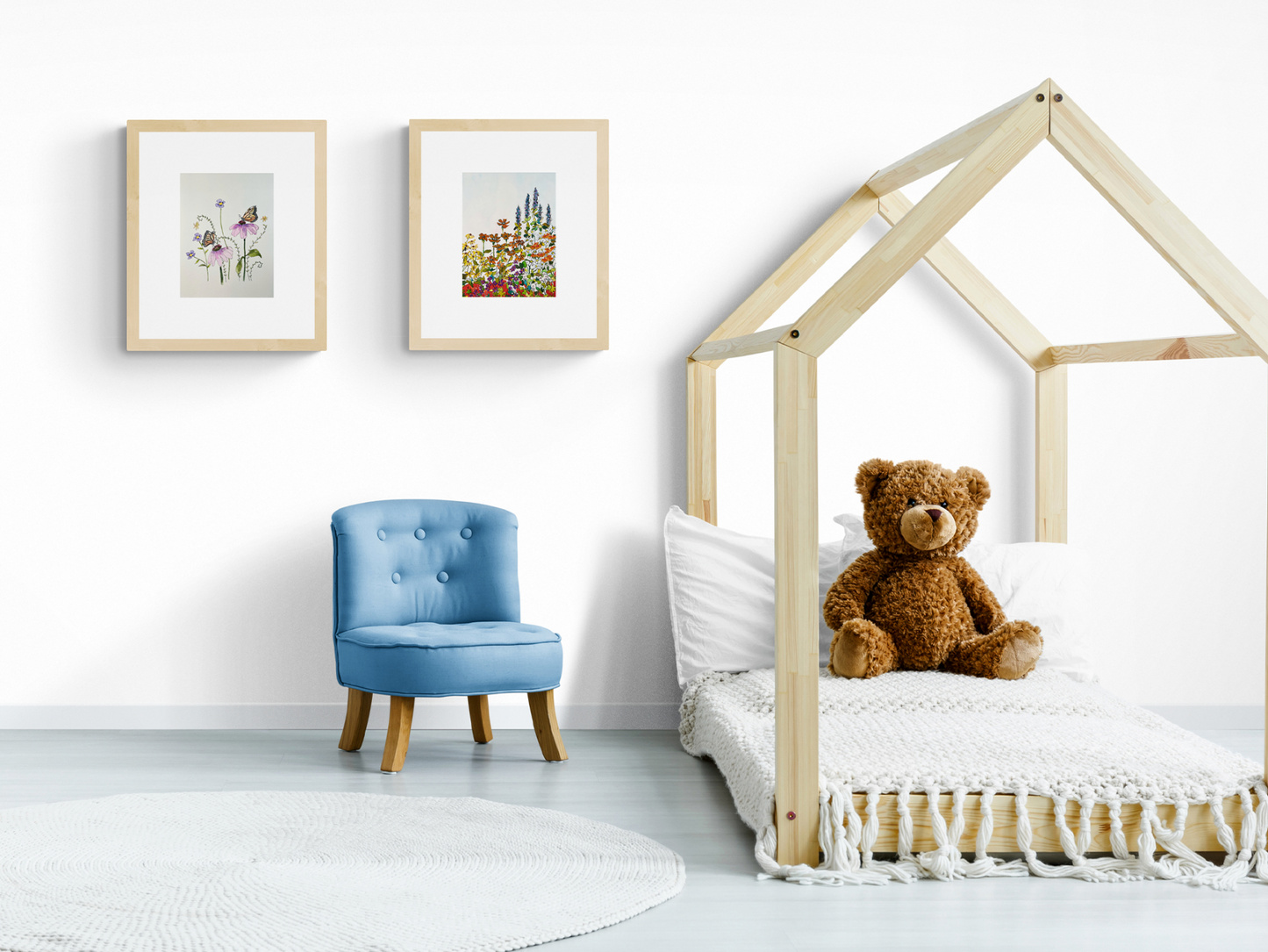 Butterflies Loving Flowers