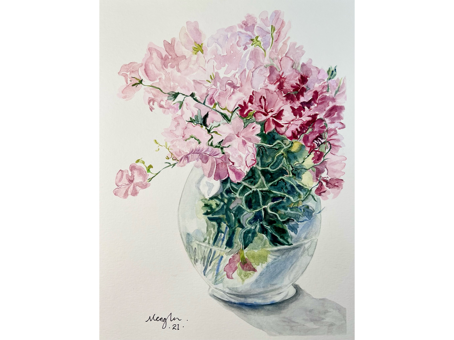 Pink in a Vase