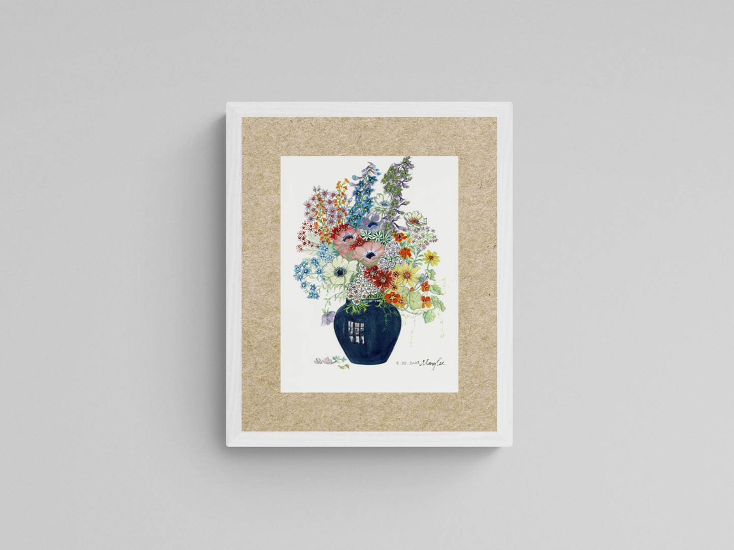 Spring Flowers in Vase